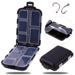 Portable Fishing Tackle Box Waterproof Plastic Fishing Lure Hook Rig Bait Storage Case Organizer Container Fish Lures Pesca
