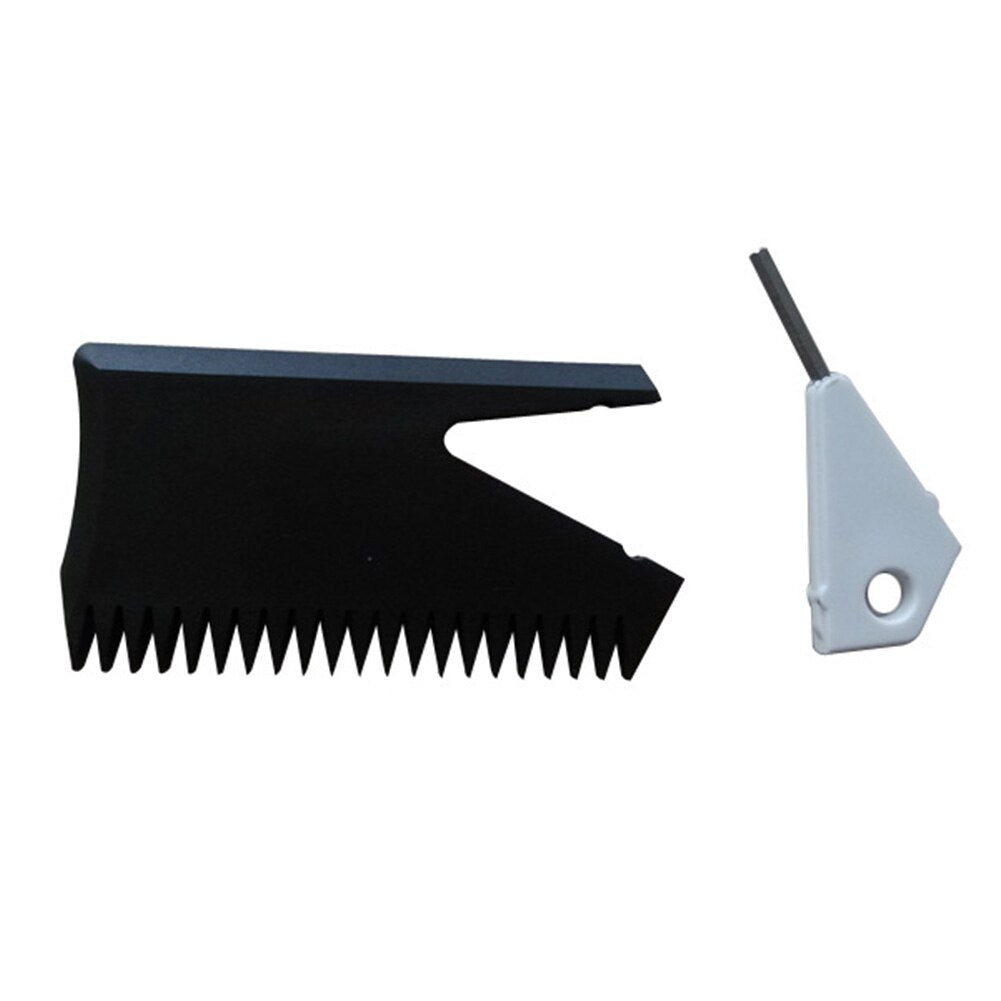 Lightweight Surfing Accessories Cleaning Wax Comb And Fin Key Surfboard Plastic Hole Effective Quickly