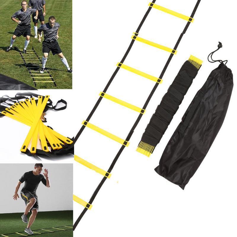 Durable 8 Rung 12 Feet 4m Agility Ladder Training Outdoor Sport Soccer