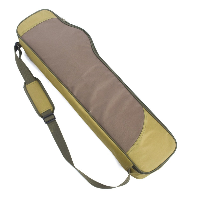 Portable Fishing Bags Canvas Fishing Pole Tools Storage Bag Case Fishing Gear Tackle 80cm GMT601