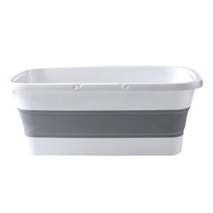 Portable Wash Basin Dishpan with Handle for Camping Fishing