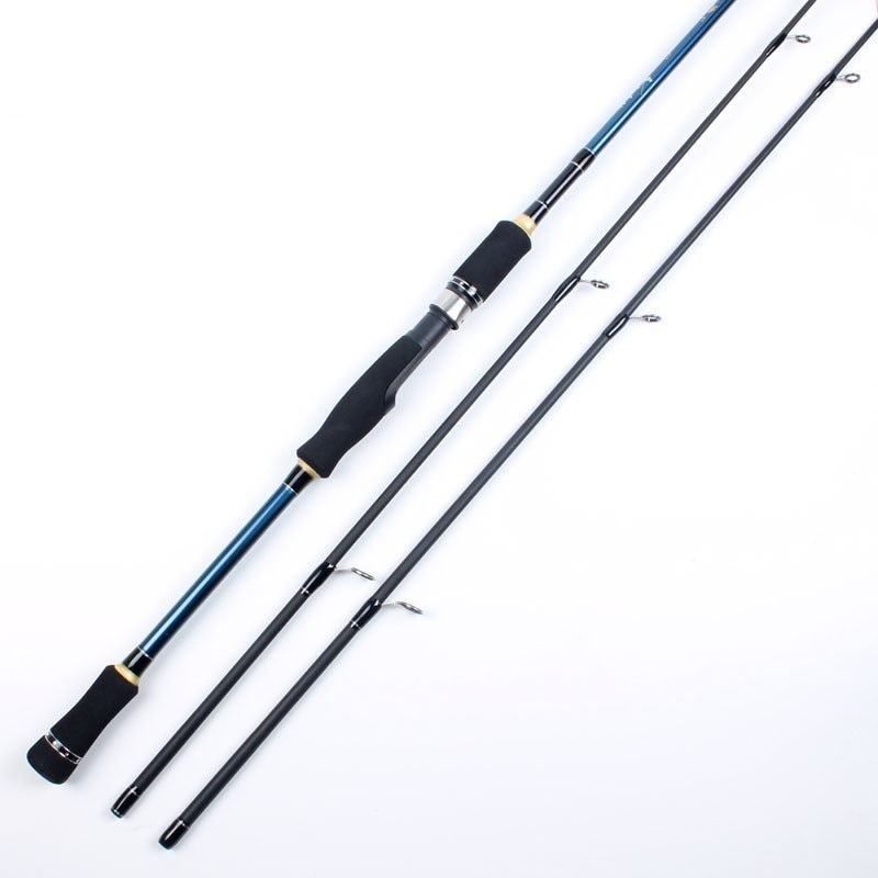 Carbon Surper Hard Fishing Pole 2 Sections Casting Lure Fishing Rod
