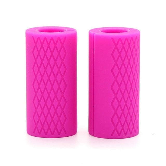 Silicone Barbell Grips Dumbbell Fat