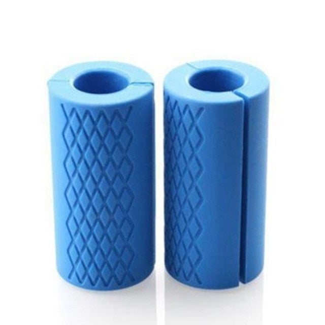 Silicone Barbell Grips Dumbbell Fat