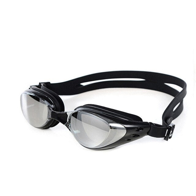 Swimming Goggles Anti-Fog UV Adjustable Plating Men Women Waterproofw