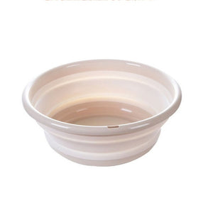 Folding Basin Portable Silicone Folding Bucket Camping Washbasin Collapsible Fishing Car Wash Bucket