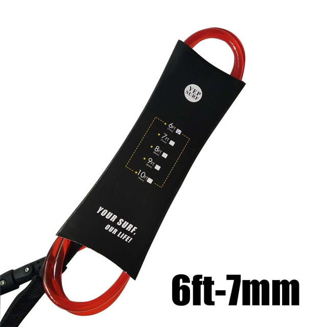 1pc Straight Leash 6ft,7ft,8ft,9ft 7mm Surfboard Leash Yep.surf Super