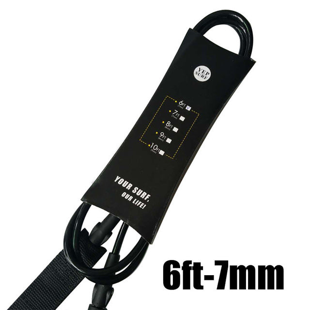 1pc Straight Leash 6ft,7ft,8ft,9ft 7mm Surfboard Leash Yep.surf Super