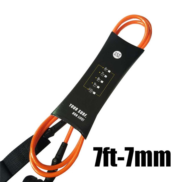 1pc Straight Leash 6ft,7ft,8ft,9ft 7mm Surfboard Leash Yep.surf Super