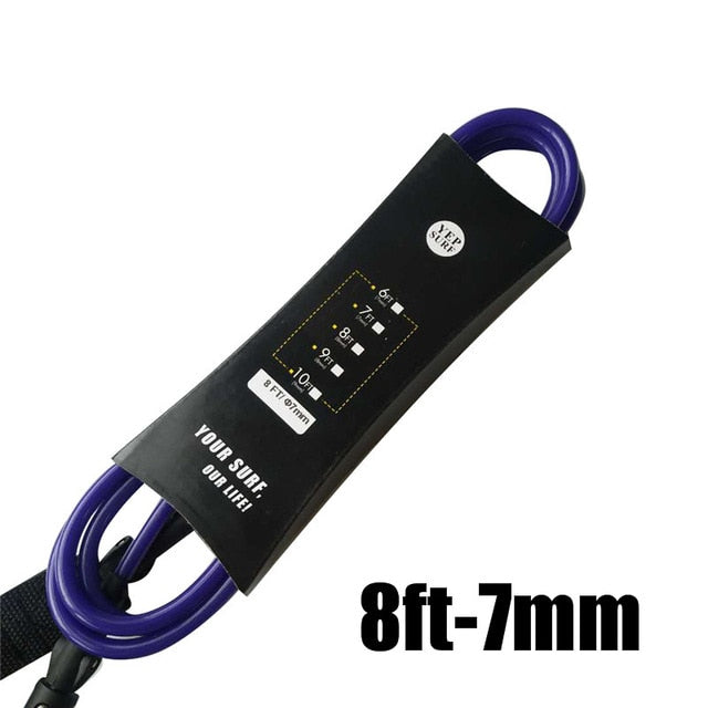 1pc Straight Leash 6ft,7ft,8ft,9ft 7mm Surfboard Leash Yep.surf Super