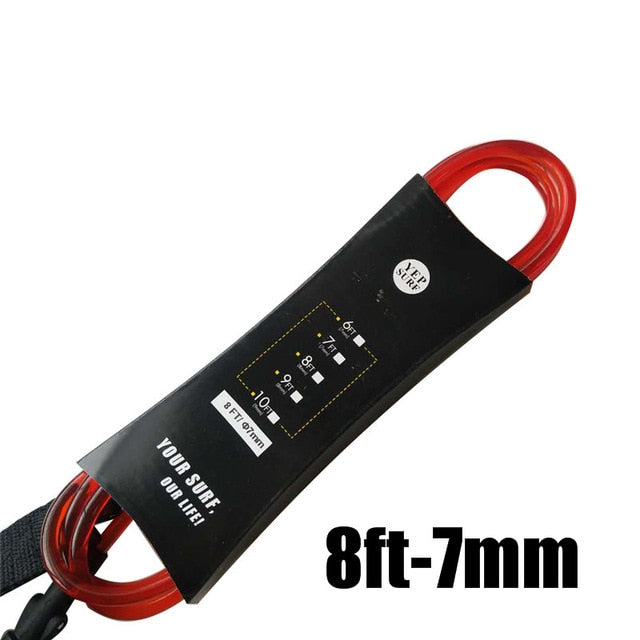 1pc Straight Leash 6ft,7ft,8ft,9ft 7mm Surfboard Leash Yep.surf Super