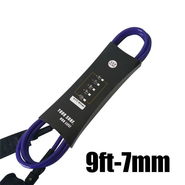 1pc Straight Leash 6ft,7ft,8ft,9ft 7mm Surfboard Leash Yep.surf Super