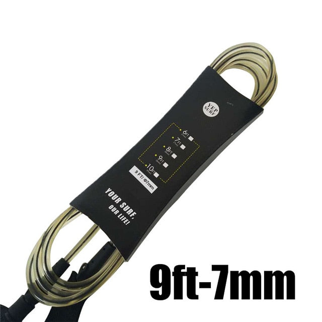 1pc Straight Leash 6ft,7ft,8ft,9ft 7mm Surfboard Leash Yep.surf Super