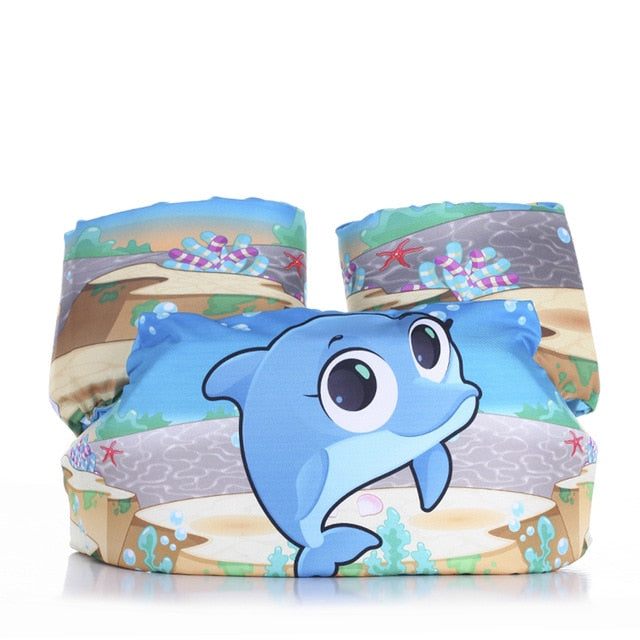 2-6 kids swim arm rings Baby life jacket floating kids safety
