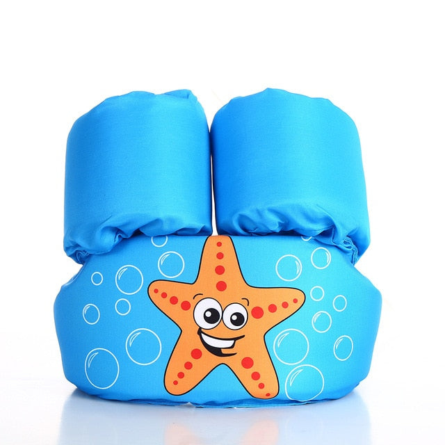 2-6 kids swim arm rings Baby life jacket floating kids safety