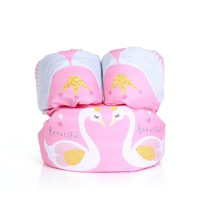 2-6 kids swim arm rings Baby life jacket floating kids safety