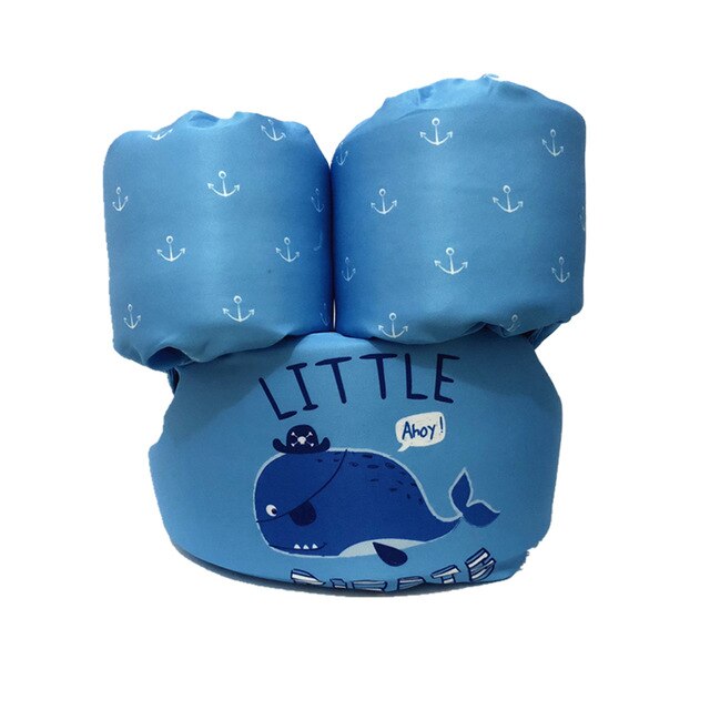 2-6 kids swim arm rings Baby life jacket floating kids safety