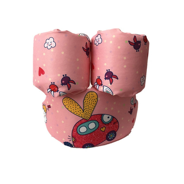 2-6 kids swim arm rings Baby life jacket floating kids safety