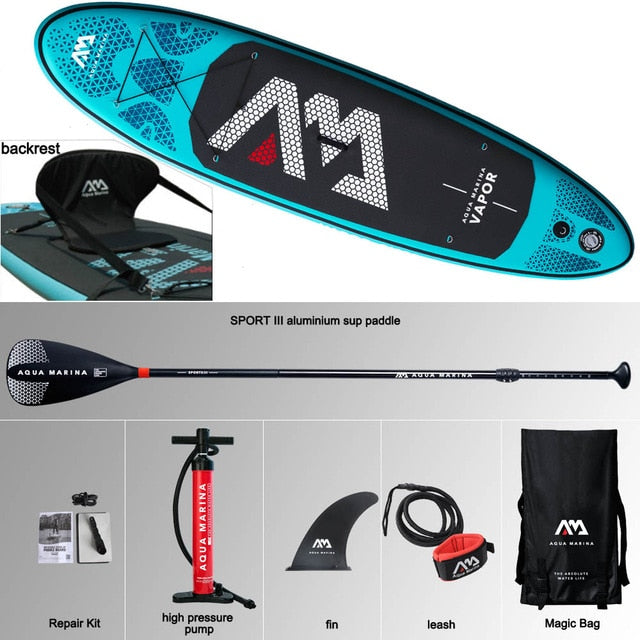 VAPOR inflatable SUP stand up paddle board fishing kayak