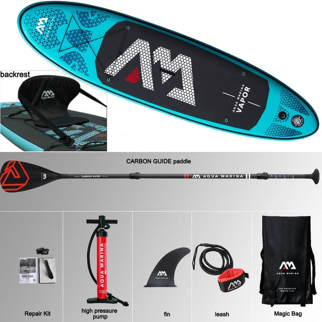 VAPOR inflatable SUP stand up paddle board fishing kayak