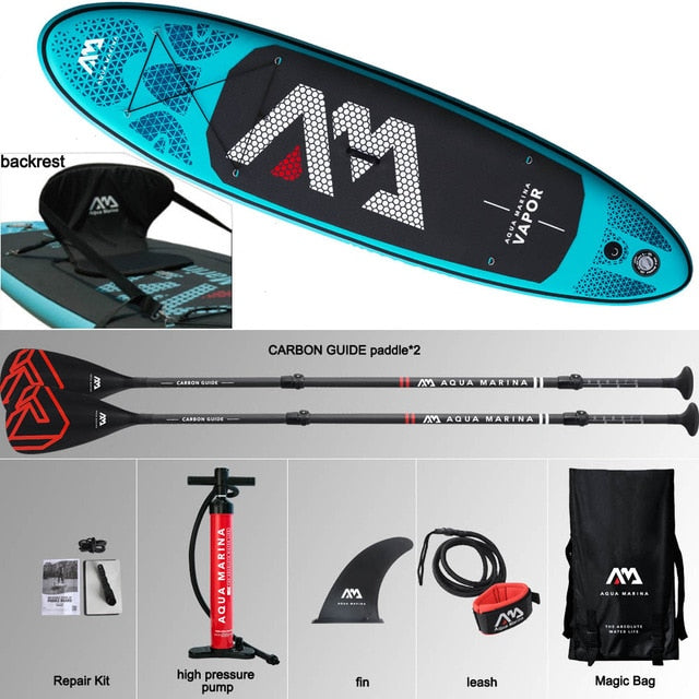 VAPOR inflatable SUP stand up paddle board fishing kayak