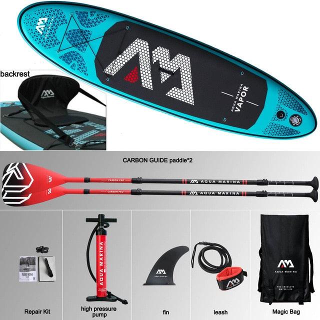 VAPOR inflatable SUP stand up paddle board fishing kayak