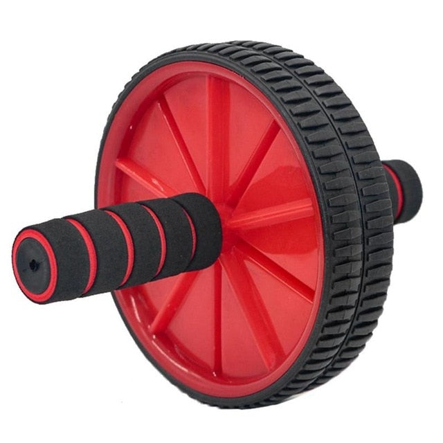 Double-wheeled Abdominal Press Wheel Rollers Exercise Equipment