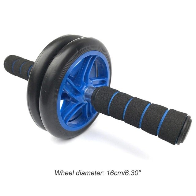 Double-wheeled Abdominal Press Wheel Rollers Exercise Equipment