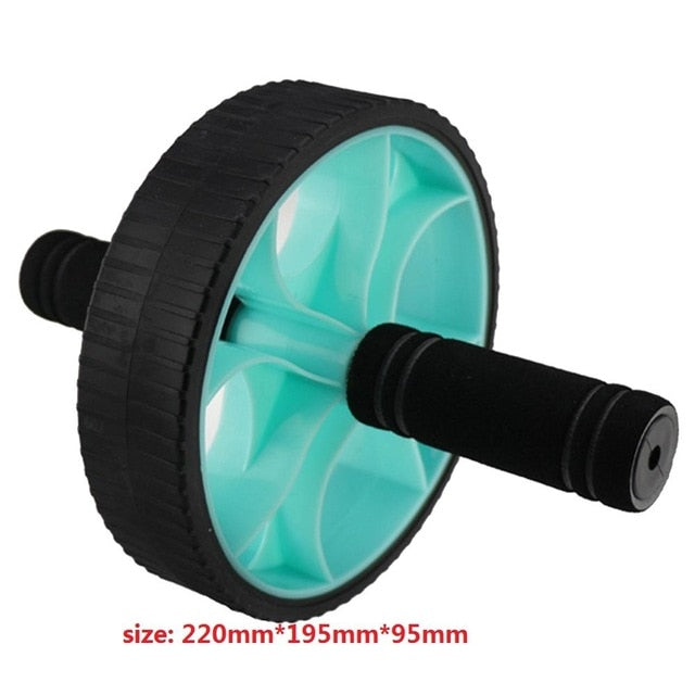Double-wheeled Abdominal Press Wheel Rollers Exercise Equipment