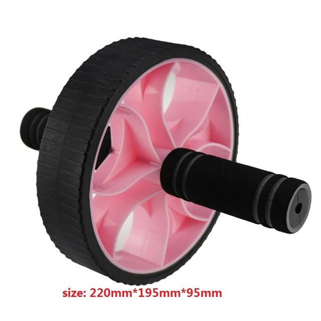 Double-wheeled Abdominal Press Wheel Rollers Exercise Equipment