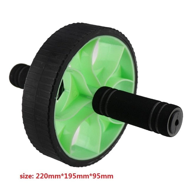 Double-wheeled Abdominal Press Wheel Rollers Exercise Equipment
