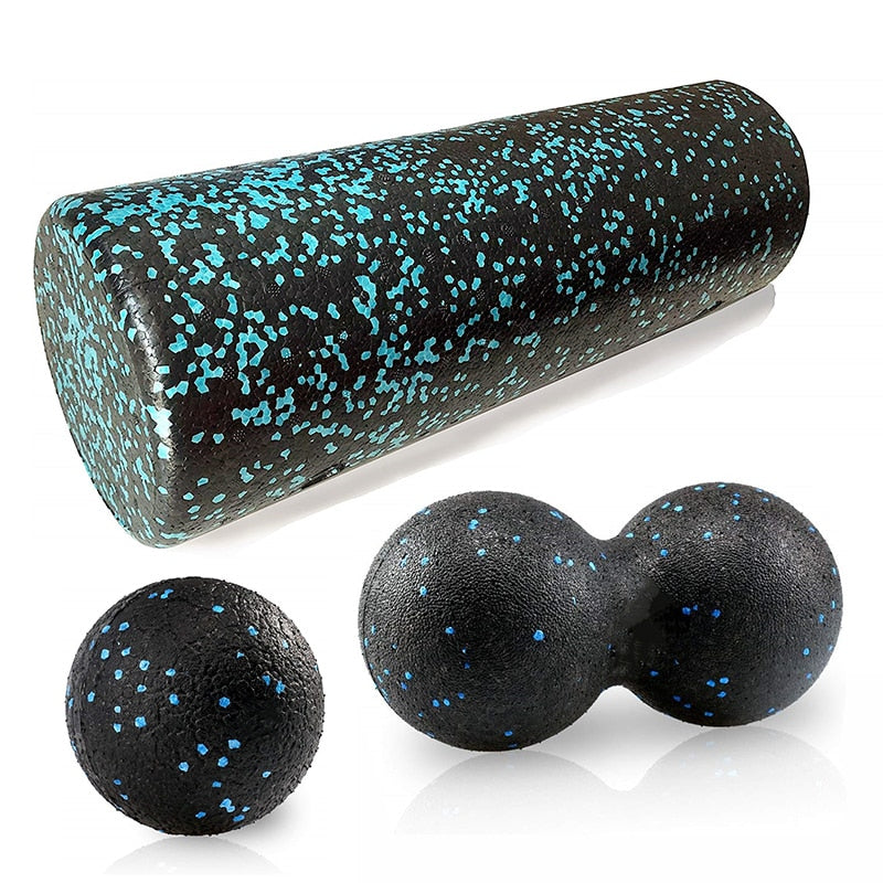 Yoga Massage Roller & Fitness ball Foam Roller