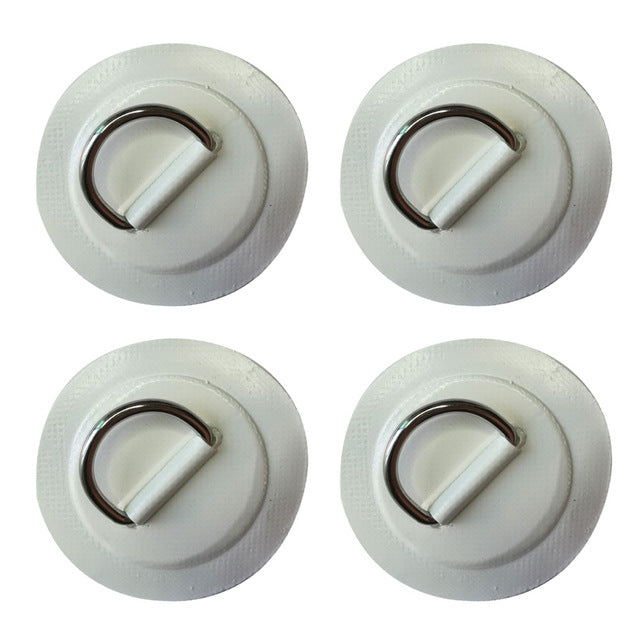 PVC Patch With Stainless Steel D Ring Deck Rigging Sup Round Ring