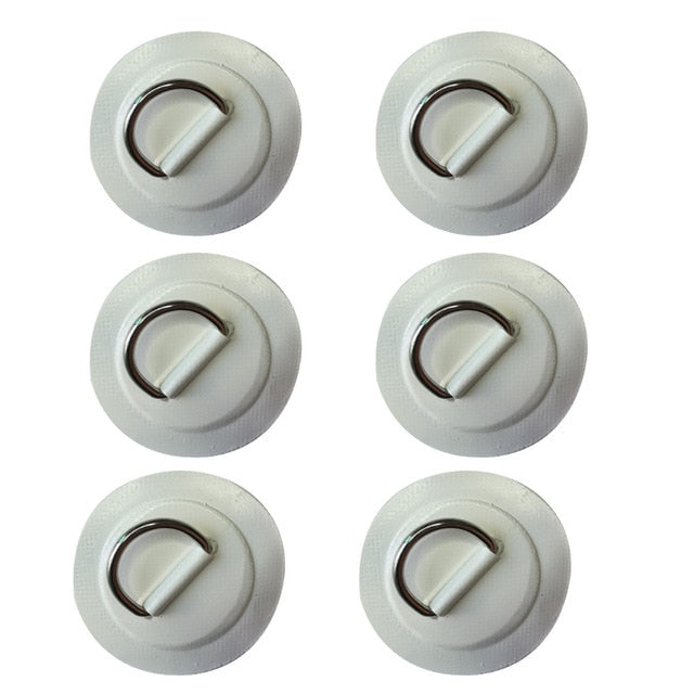 PVC Patch With Stainless Steel D Ring Deck Rigging Sup Round Ring