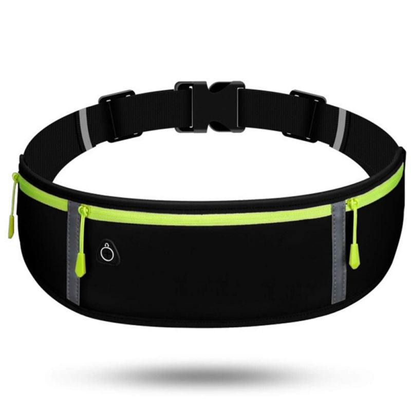 Sport Accessories Outdoor Running Waist Bags 3 Pockets Waterproof Mobile Phone Holder Jogging Belt Belly Women Gym Fitness Bag