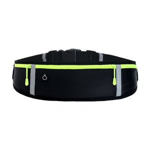 Sport Accessories Outdoor Running Waist Bags 3 Pockets Waterproof Mobile Phone Holder Jogging Belt Belly Women Gym Fitness Bag