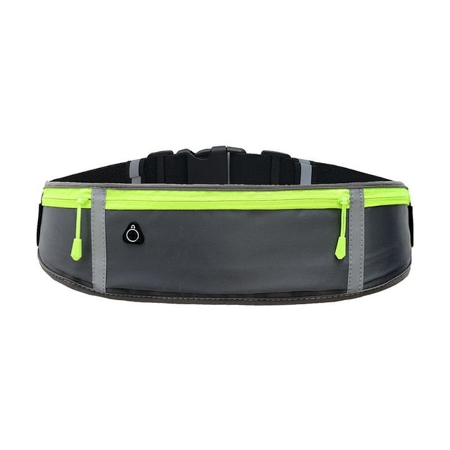 Sport Accessories Outdoor Running Waist Bags 3 Pockets Waterproof Mobile Phone Holder Jogging Belt Belly Women Gym Fitness Bag