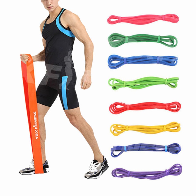 New Yoga Resistance Rubber Bands Fitness Equipment Rubber Pilates Sport Training Elastic Bands Indoor Outdoor Fitness Equipment