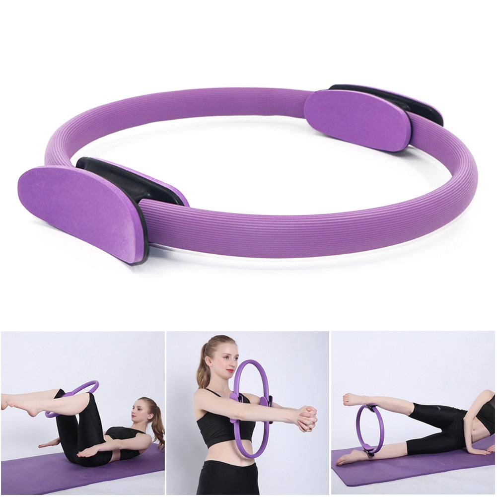 Professional Yoga Circle Pilates Sport Magic Ring Women Fitness Kinetic Resistance Circle Gym Workout Pilates Accessories