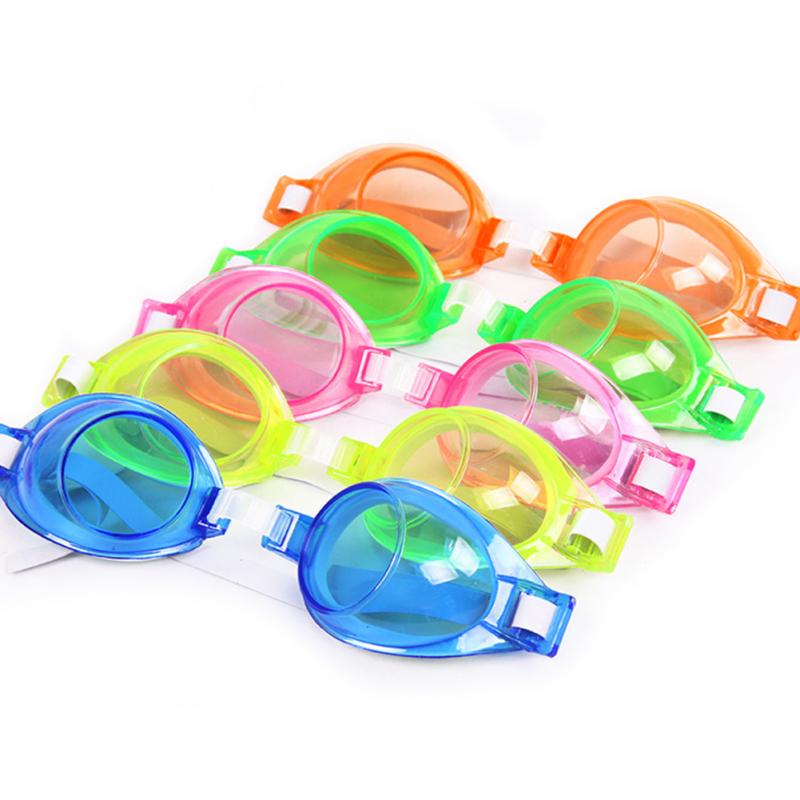 Colorful Children Kid Youth Waterproof Swimming Goggles Silicone Anti