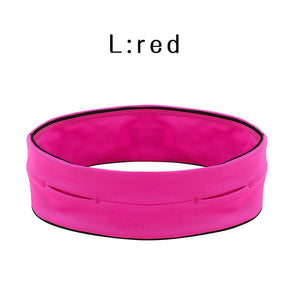 REXCHI Ultralight Running Belt for Men Women Sports Waist Bag Elastic Phone Holder Pack Hiding Anti-thief Sport Accessories