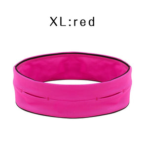 REXCHI Ultralight Running Belt for Men Women Sports Waist Bag Elastic Phone Holder Pack Hiding Anti-thief Sport Accessories