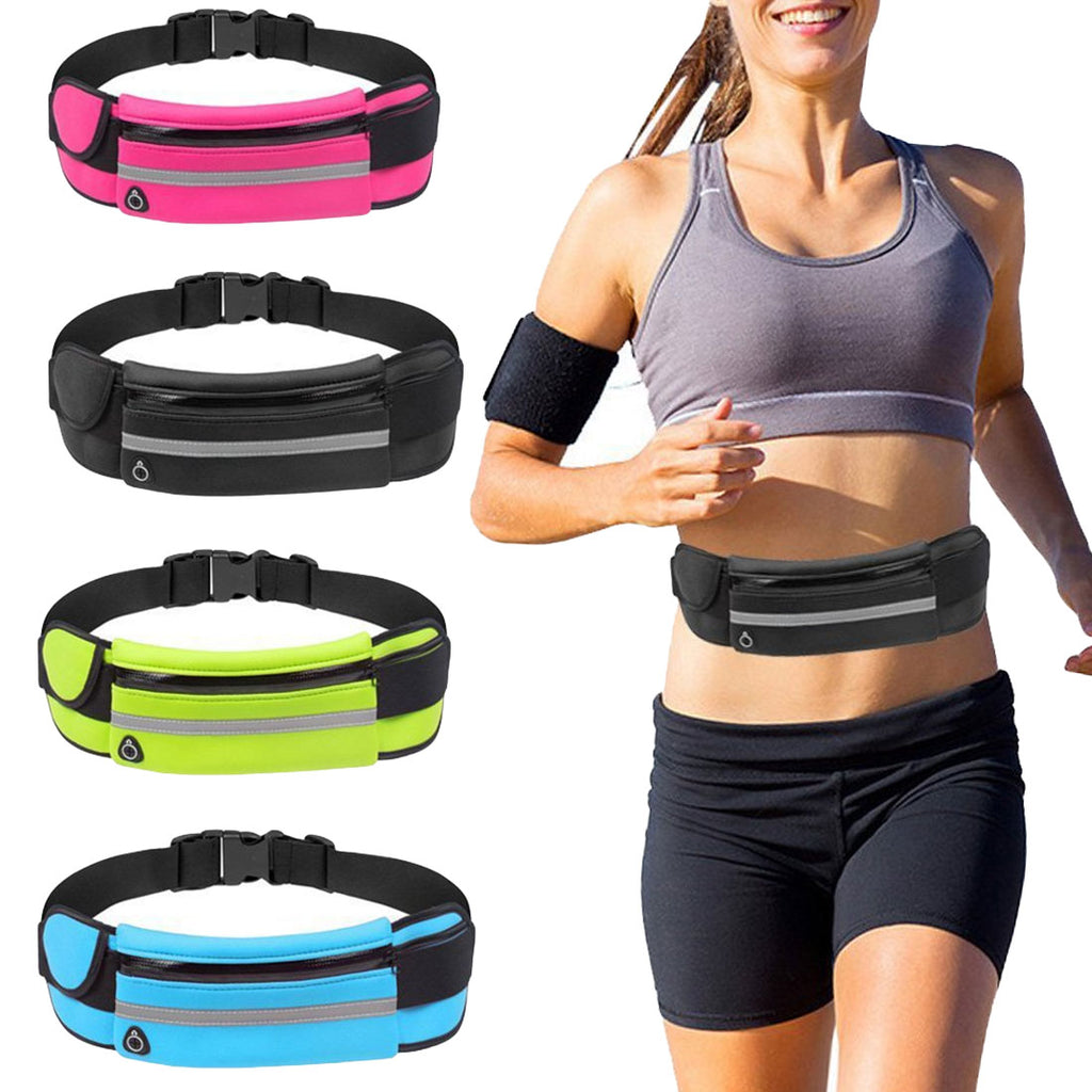 Waterproof Phone Container Jogging Hiking Belt Belly Bag