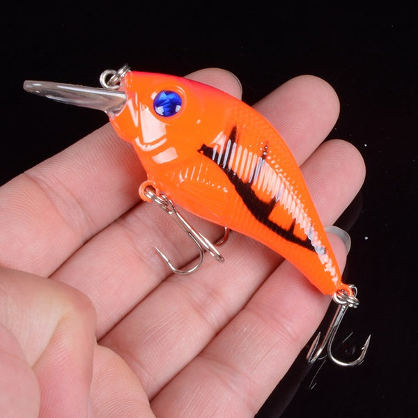 Fishing Minnow Bait Treble Hooks Sinking