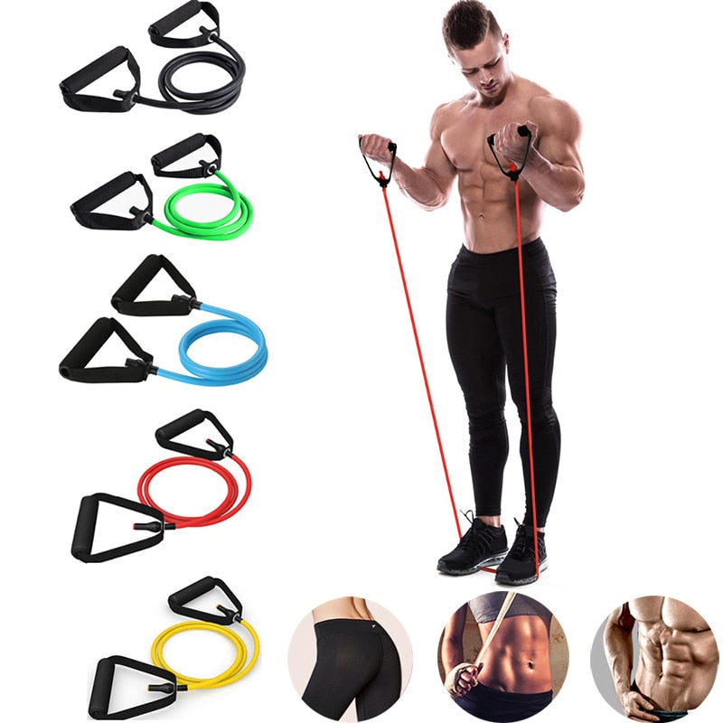 Gym Sport Band Workout Elastic Bands Expander Pull Rope