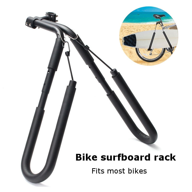 NEW 8 inch bike Surfboard rack 25-32mm Bike holder Bicycle Surfing