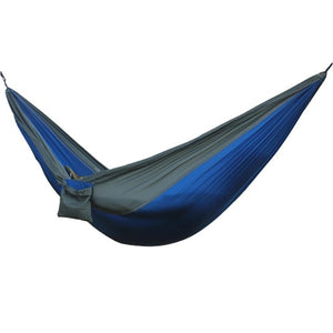 Portable Outdoor Camping Hammock with Mosquito Net Parachute Fabric Tent Backpacking Travel Survival Hunting Sleeping Bed hot