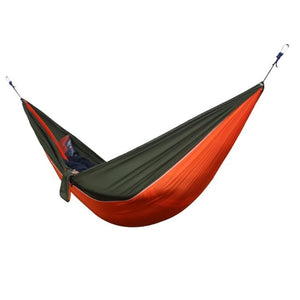 Portable Outdoor Camping Hammock with Mosquito Net Parachute Fabric Tent Backpacking Travel Survival Hunting Sleeping Bed hot