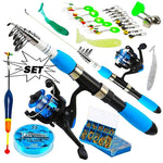 Fishing Rod Full Kits with Telescopic Fishing