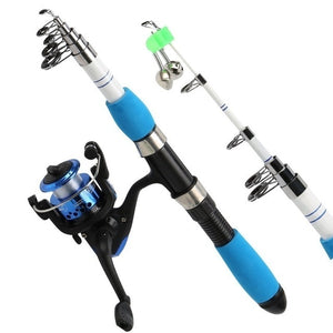 Fishing Rod Full Kits with Telescopic Fishing